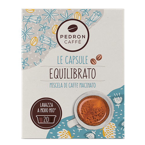 Pedron Caffe Equilibrato capsules voor Lavazza A Modo Mio