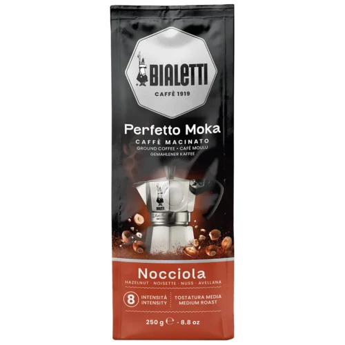 Bialetti Perfetto Moka Nocciola gemalen koffie 250 gram