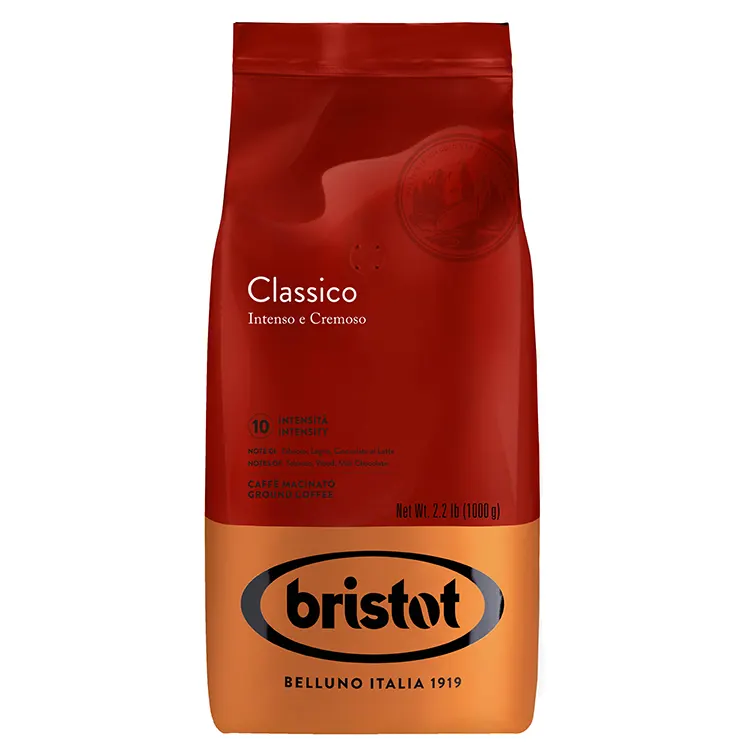 Bristot Classico Gemalen Koffie 1000 gram