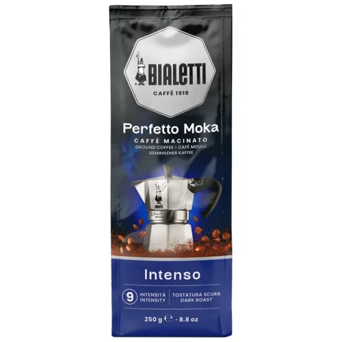Bialetti Perfetto Moka Intenso gemalen koffie 250 gram