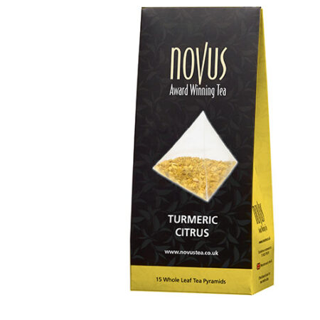 Novus Tea Turmeric Citrus 15 stuks