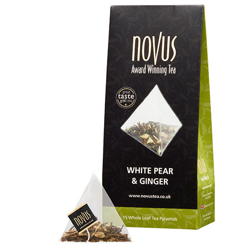 Novus Tea White Pear & Ginger 15 stuks