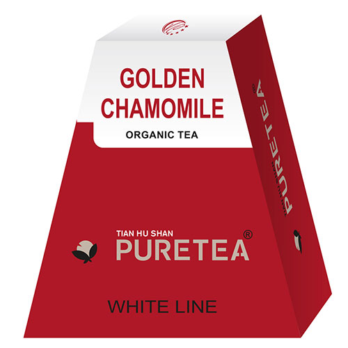 PURETEA Golden Chamomile white line