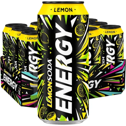 LemonSoda Energy Lemon – Fonti di Crodo – 12 x 33cl