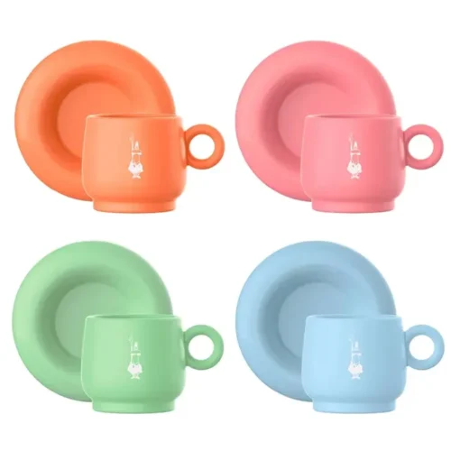 Bialetti Mercato Della Frutta Espresso Kop & Schotel 4st