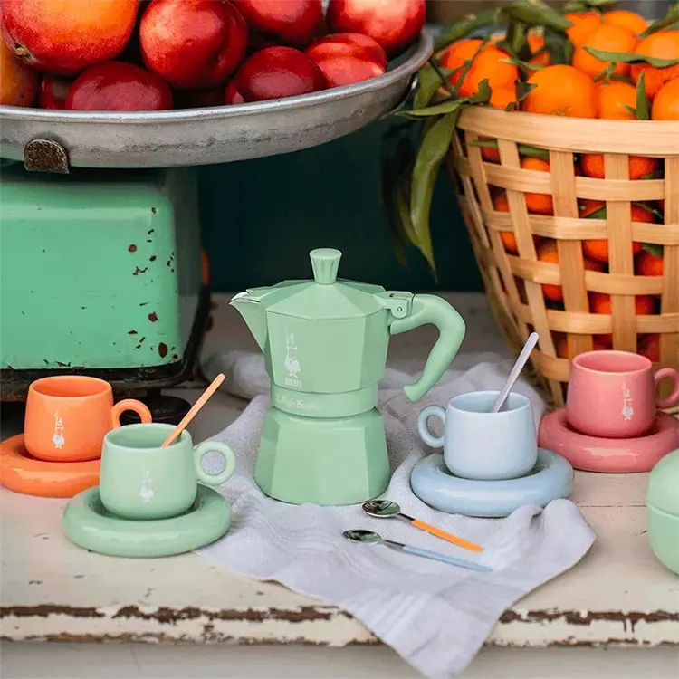 Bialetti Mercato Della Frutta Espresso Kop & Schotel