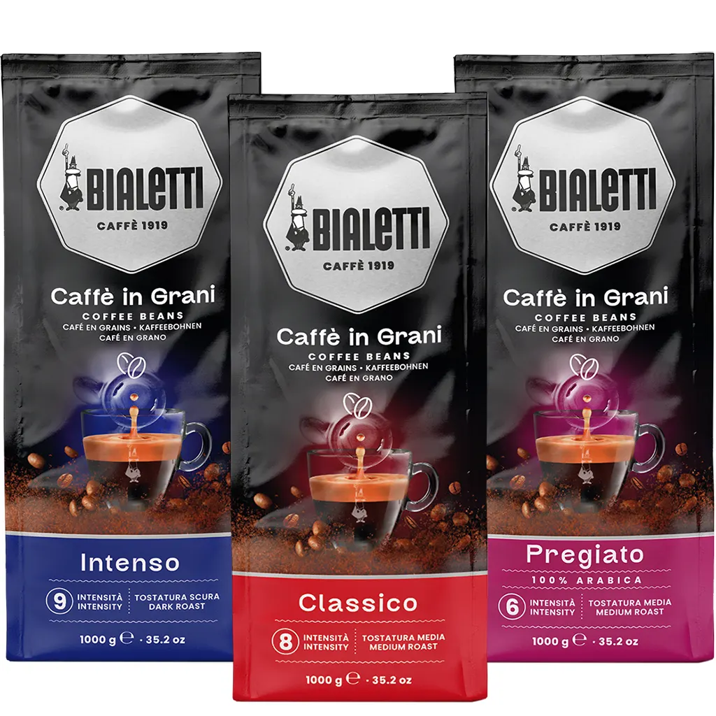 Bialetti Koffiebonen Proefpakket 3 x 1 kg