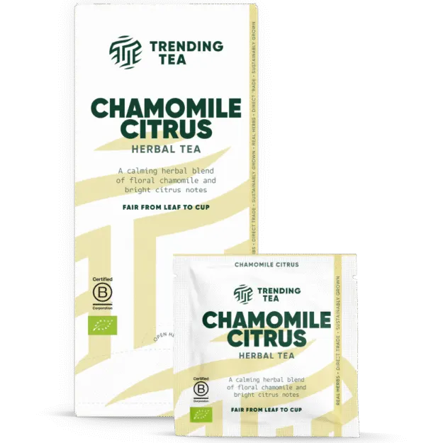 TrendingTea Chamomile Citrus Sachets 25 stuks