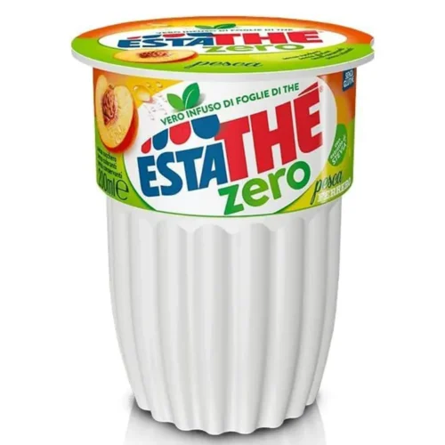 Estathé Pesca ZERO Bicchierini IJsthee Perzik 20cl